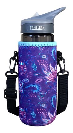 PRICES MAY VARY. BOTTLE NOT INCLUDED. 4 SIZES: Large fits 24-30oz 750mL NON-INSULATED | XL fits 32-40oz 1200mL NON-INSULATED | 64oz Half Gallon INSULATED| 128oz One Gallon INSULATED| FUNCTION: Absorbs messy condensation, Protects Bottles! Keeps warm drinks warm and cold drinks cold. NOTE: FRONT POCKET ONLY ON 1/2 GALLON AND 1 GALLON SIZES STYLE: Choose from many styles! Compatible with Kleen Kanteen, Nalgene, YETI, Thermos, and all other stainless steel and polycarbonate water bottles MACHINE WA Yeti Thermos, Kleen Kanteen, Water Bottle Art, Water Canteen, Water Bottle Carrier, Bottle Carrier, Bottle Art, Insulated Water Bottle, Keep Warm