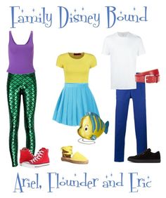 Disney Bound Ariel, Ariel Eric, Ariel And Flounder, Family Disney Trip, Disneyland Outfits, Disney Nerd, Disney Bounding