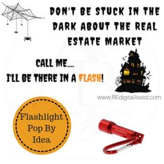 a red pair of pliers with the words, don't be stuck in the dark about the real estate market