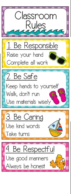 the classroom rules poster is displayed on an iphone