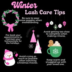 Holiday Lash Posts, Lash Business Content Ideas, Christmas Skincare Post, Christmas Lashes Quotes, Esthetician Holiday Specials, Christmas Lash Post, Thanksgiving Lashes, Christmas Lash Extensions