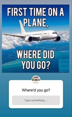 an airplane with the caption where did you go?