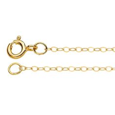 "Necklace - Gold Filled Cable Chain - 16\", 18, 20' Chain Necklace, Cable Chain, Bridal Party Gifts, Finished, Cable Chain, Great Gift, Charm Necklace, Gold. This 14/20 yellow gold-filled flat oval cable chain is a simple yet elegant chain that delivers the luxurious look of gold at an economical price, making it a go-to choice to support any style of pendant or drop. * Cable chain * 1.5mm flat oval chain * Spring ring clasp" Crystal Engagement Rings, Twig Engagement Ring, Pink Engagement Ring, Leaf Engagement Ring, Star Necklace Gold, Star Chain, Solid Gold Chains, Gold Eyes, Rose Gold Engagement