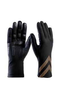 ISOTONER FLEECE lined Chevron weather Applique Touch Screen, Gloves, Topshop, Spandex