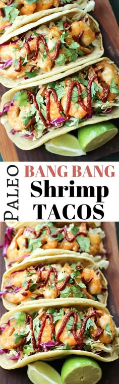 several different types of fish tacos on a cutting board