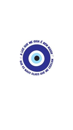 an evil eye with the words, give me gua e bonnanna in spanish