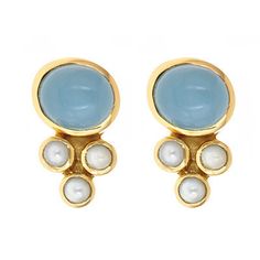 Julie Vos Mimi Stud Love these. Found them at Muse Shoe Salon, Greenville, SC Muses Shoes, Curated Home, Going Shopping, Aqua Chalcedony