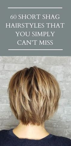 Shaggy Short Hair, Bronde Balayage, Shaggy Bob, Short Shag Hairstyles, Bob Hairstyles For Thick, Short Shag, Choppy Bob Hairstyles, Layered Bob Hairstyles, Shag Hairstyles