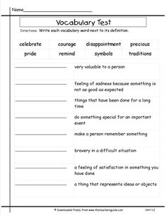 a printable worksheet with words and pictures to help students learn how to use the