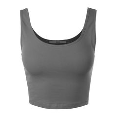 A2Y Women's Fitted Cotton Scoop Neck Sleeveless Crop Tank Top SIZE Available in 3 sizes: Small, Medium, Large (YAWTKV0005) Fitted / Junior fit / Ribbed / Double Scoop neck / Sleeveless (YAWTKV0013) Fitted / Junior fit / Ribbed / Double Scoop neck / Sleeveless (YAWTKV0018) Fitted / Scoop Neck / Crop Top / Basic Tank Top MEASUREMENTS (Inches)YAWTKV0005 S - Chest : 27 / Length : 18.5 M - Chest : 28 / Length : 18.75 L - Chest : 29 / Length : 19 YAWTKV0013 S - Chest : 27 / Length : 19 M - Chest : 28 Scoop Neck Crop Top, Black Crop Top Tank, Grey Crop Top, Loose Tank Tops, Top Measurements, Grey Outfit, Plus Size Tank Tops, Crop Tank Top, Sleeveless Bodysuit