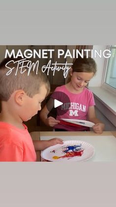 3.3K views · 465 reactions | MAGNET PAINTING 🧲🎨📎

First, SAVE this post so you don’t lose it +
Comment MAGNET below to receive a DM with the link to shop this post on my Amazon Storefront! ✨🫶

This activity is a great way to combine science with play! You can use a magnetic wand underneath a paper plate to guide a paperclip (on top of the plate) as your “paintbrush.” It’s such a simple way of creating art but sooooo fun! 

You can extend this activity by using primary colors like we did and then try to create secondary colors by mixing them! 

You can also use immersive language to talk about why this activity works! “What makes the paperclip move? What other things could you use instead of a paperclip?”

Want more fun activities like this? Follow @wingitwithwhit for Mom Hack Mondays a Magnet Painting, Secondary Colors, Steam Activities, Creative Activities For Kids, Learning Science, Classroom Crafts, Amazon Storefront, Science Center, Stem Activities