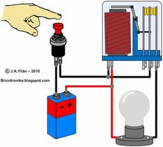 an electrical wiring diagram for a light switch with thermostaer attached to it