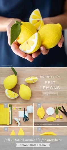 the lemons are cut up and ready to be used as decorations for someone's home