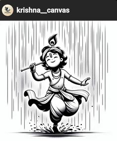 Krishna Vector Art, Krishna Cute Drawing, Cute Krishna Painting, Krishna Images Hd Wallpaper, Little Krishna Sketch, Cute Krishna Drawing, Little Krishna Images, Krishna Vector