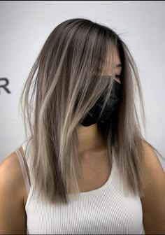 Brown Hair Light Ends, Blonde Hair Dyed Black, Ash Blonde Hair Balayage, Filmy Vintage, Hair Color Underneath, Black Hair Dye