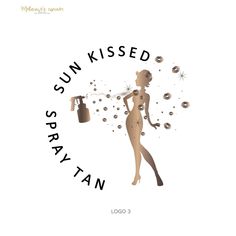 Spray Tan Logo Design, Spray Tan Salons, Mobile Tanning, Tanning Studio, Logo Design Beauty, Mobile Spray Tanning