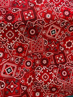 "100% cotton red bandana paisley design print on great quality of cotton soft fabric 54/55\" Sold by the YD. Ships worldwide from Los Angeles California USA. Nice fabric recommend for face mask non medical." Hologram Printing, Amoled Wallpapers, Designer Baby Clothes, Bandana Design, Red Bandana, Cool Wallpapers Cartoon, Cotton Quilting Fabric, Paisley Design, Flag Design