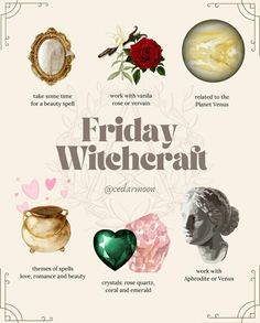 Beauty Spells Witchcraft Goddesses, Feminine Witch Aesthetic, Venus Day Rituals, Glamour Magick Aesthetic, Venus Aesthetic Goddess, Venus Day, Glamour Magick, Be Delusional, Beauty Spell