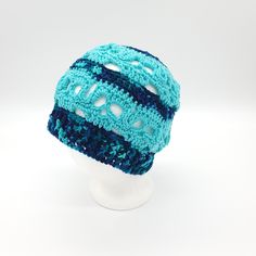 Put some skulls on your skull! This hat is handmade by me of the softest and most durable acrylic yarn. Measuring 22", it fits most heads and hairstyles. Hand wash in cold water with gentle detergent, lay flat to dry. Adjustable Lightweight Crochet Beanie Hat, Adjustable Lightweight Crochet Beanie, Lightweight Adjustable Crochet Beanie Hat, Casual Blue Acrylic Yarn Hat, Blue Lightweight Hat, One Size Fits Most, Blue Beanie Hat One Size Fits Most, Blue One Size Beanie Hat, One Size Blue Beanie Cap, Blue Lightweight Hat One Size Fits Most