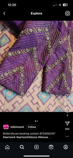 Latest Aari Work Blouse Designs, Latest Aari Work, Neck Ideas, Designer Sleeves, Happy Sankranti, Worked Blouse, Work Blouse Designs, Mirror Work Blouse Design