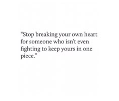 Breaking Your Own Heart, Moving On Quotes, You Deserve Better, Quote Inspirational, Quote Life, Breakup Quotes, Quotes About Moving On, Quotes Of The Day, Sharing Is Caring