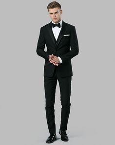 Black Suit For Men, Summer Wedding Suit, Black Groomsmen, Black Tuxedo Wedding, Men's Tuxedo Wedding, Groom Suit Black, Cocktail Suit, Summer Wedding Suits