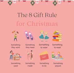 the 8 gift rules for christmas