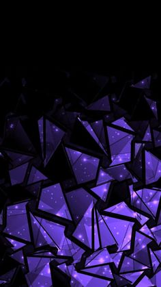 an abstract purple background with triangles and stars