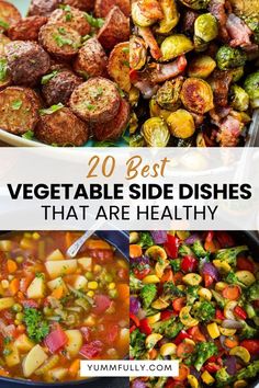 the best vegetable side dishes that are healthy