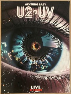 an eye with the words u2nuv on it