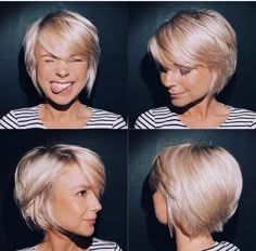 Bob Hairs, Short Blonde Haircuts, Mom Hairstyles, Summer Hairstyles For Medium Hair, Short Blonde, Short Hair Haircuts, Short Blonde Hair, Volleyball Hairstyles