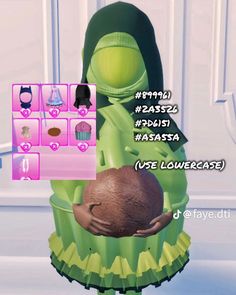 Dti Food Inspired Ideas, Dress To Impress Food Inspired, Green Dress To Impress, Food Inspired Dress To Impress, Dress To Impress Hacks, Fancy Dress Code, Dti Hacks, Dti Fits, Aesthetic Roblox Royale High Outfits