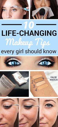 When you're on camera - even your phone's! These make a huge difference! 10 Life-Changing Makeup Tips Every Girl Should Know Makeup Tricks, Live Simply, Health And Beauty Tips, Love Makeup, Life Changing, Makeup Skin Care, Every Girl, Beauty Secrets, Beauty Make Up