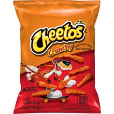 cheetos crunchy cheese flavored snacks