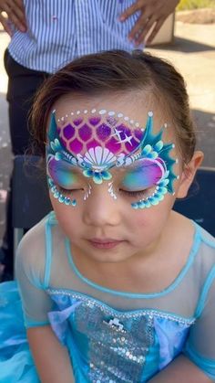 Mermaid Zombie, Face Paint Party, Face Painting Supplies, Mermaid Queen, Mermaid Kids