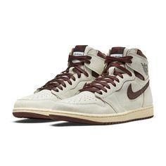 Size 8  Jordan 1 High OG x A Ma Maniere White New in Box Jordan 1 High Og, Sneakers Adidas, Air Jordan 1 Retro High Og, Swag Shoes, Jordan 13, Nike Air Jordan 1, Air Jordan 1 High, Jordan 5, Jordan 1 High