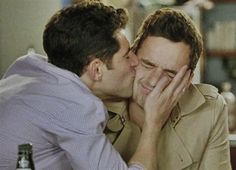 schmitt & nick Nick And Schmidt Friendship, Nick And Schmidt, Husband Vibes, Ellie Core, Nick Miller Quotes, Character Help, Nick And Jess, Jake Johnson