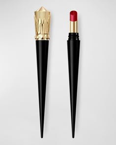 Louboutin Lipstick, Feminine Shoes, Brown Lipstick, Natural Lipstick, Beauty Bath, Red Louboutin, Beautiful Eye Makeup, Cosmetic Design, Fancy Makeup