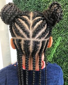 Canerow Hairstyles, Hairstyles For Kids Easy, Teenage Hairstyles For School, Easy Braid Styles, Braided Hairstyles For School, Hairstyles For Natural Hair, Teenage Hairstyles, Tan Skin Blonde Hair