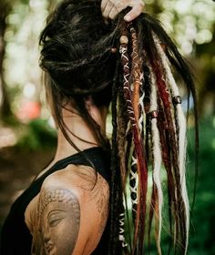 Peekaboo Dreads, Morgin Riley, Hippie Dreads, Dreads Hairstyles, Dread Styles