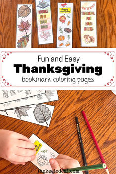 Print these adorable Thanksgiving bookmarks to add festive fun to your reading! Perfect for kids' crafts or classroom gifts. Grab your free printable now! Bookmarks For Kids, Bookmarks Kids, Classroom Gifts, Easy Coloring Pages, Easy Thanksgiving, Bookmarks Printable