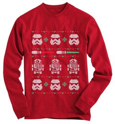 Do you love Christmas? Show everyone your love for the holiday season, with this great shirt. Ugly Christmas Sweater Outfit, Christmas Sweater Outfits, Ugly Christmas Sweater Ideas, Christmas Sweater Ideas, Sweater Designs, Ugly Xmas Sweater, Tacky Christmas