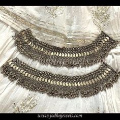 Anklet Design, Afghani Jewelry, Junk Jewellery