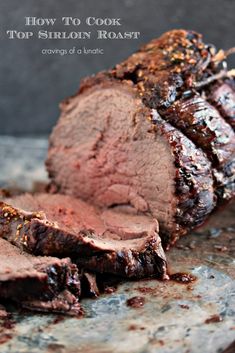 how to cook top sirloin roast