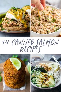 Crockpot Salmon, Canned Salmon Salad, Salmon Meatballs, 40 Aprons, Salmon Recipes Baked Healthy, Can Salmon, Protein Packed Meals