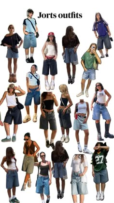 Tomboy Fashion Summer, 90s Hip Hop Outfits, Streetwear Fashion Summer, Curvy Casual Outfits, Cool Kids Clothes, Fitness Wear Outfits, Outfit Inspo Casual, Bermuda Jeans