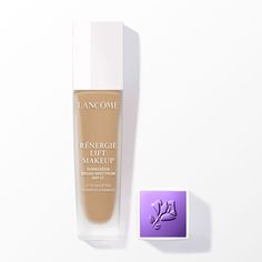 Rénergie Lift Foundation with SPF 27 Broad Spectrum - Lancôme Lancome Renergie, Foundation With Spf, Luminous Foundation, Skincare Benefits, Cream Serum, Soybean Oil, Broad Spectrum Sunscreen, Skincare Ingredients, Cleanser And Toner