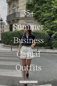 Looking for relaxed yet polished business casual outfit ideas to try this summer? You'll love this list of 35+ summer business casual outfits that are so versatile and stylish. Casual chic summer work outfits, office outfits. Casual Conference Outfits Women Summer, Texas Summer Work Outfits, Hot Summer Business Casual Outfits, 2024 Business Casual Women Summer, Summer 2024 Business Casual, Women Business Casual Outfits Summer, Bussines Casual Woman Outfit Summer, Summer Outfits For Work Casual, Work Picnic Outfit Summer