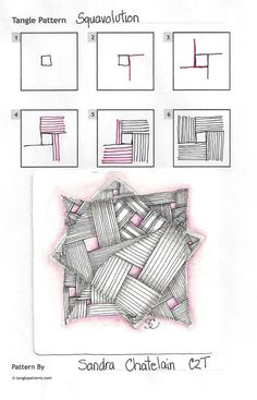 the diagram shows how to draw squares and rectangles in different directions for each other