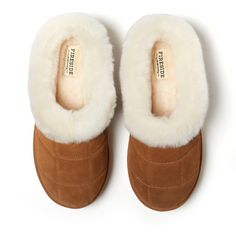 Trust us: they're as cozy as they look. With genuine shearling offering all over comfort and genuine suede providing proven indoor/outdoor durability, these clogs are a must for relaxing anytime, anywhere. Adorned with quilted details and a plush cuff, you're sure to stay cozy with these memory foam clogs. Ballerina Slippers, Shearling Slippers, Clog Slippers, Closed Toe Shoes, Platform Clogs, Platform Slippers, Flip Flop Slippers, Slipper Boots, Comfortable Dress